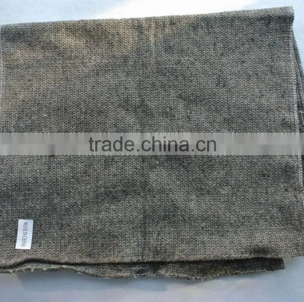Grey Color Stitch Bonded 50%polyester, 50%recycled Cotton Floor Cleaning Rags