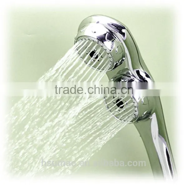Space saving combo setting massage shower head
