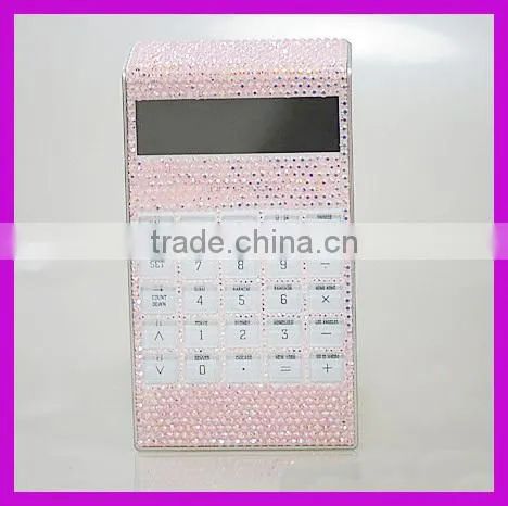 School Hot Selling Rhinestone Desk Calculator for Students Quality Choice photo-5