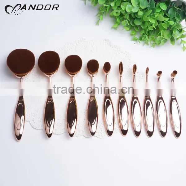 World Best Selling Products Rose Gold Mermaid Makeup Brushes Make Your Own Brand Supplier's Choice photo-4