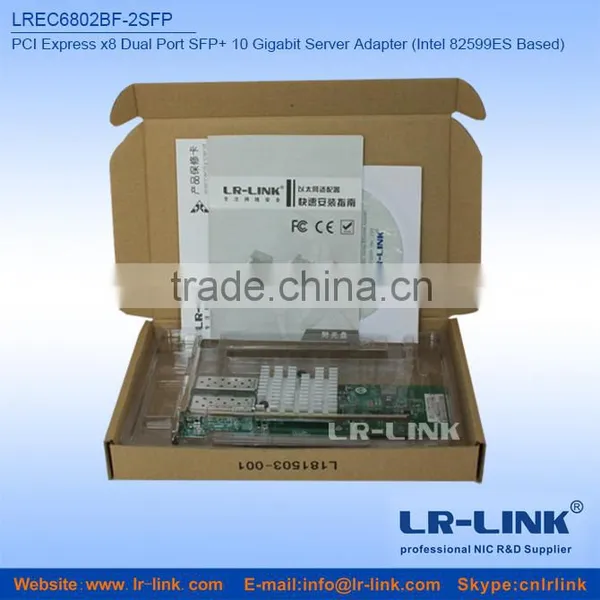 LREC6802BF-2SFP+ PCI-E x8 2 Dual Port 10G Optical Network Card photo-5
