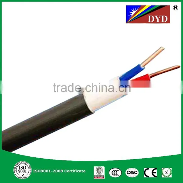 VDE H03VVH2-F Light-duty PVC Insulated Sheath Flexible Flat Cables photo-3