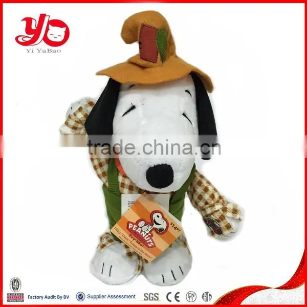 Professional Custom Super Soft Short Materials Stuffed Plush Cartoon Dog