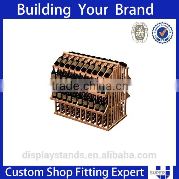Worldwide Chain Stores Factory Direct Selling Wall Wine Rack photo-5
