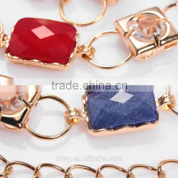 Fancy Gold Waist Chain Jewelry Brightness F1-80147 photo-2