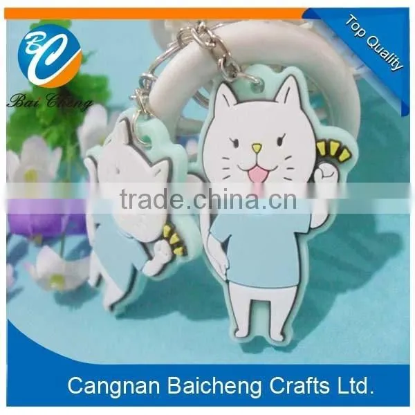 2016 Wholesale Pvc Key Ring With Custom Design photo-5