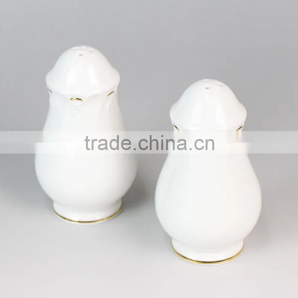 Salt Pepper Shaker, Ceramic Salt and Pepper Shaker, Salt Cellar photo-2