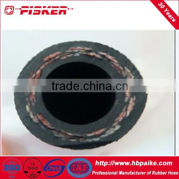 Two High Tensile Fibre Braided Hydraulic Hose
