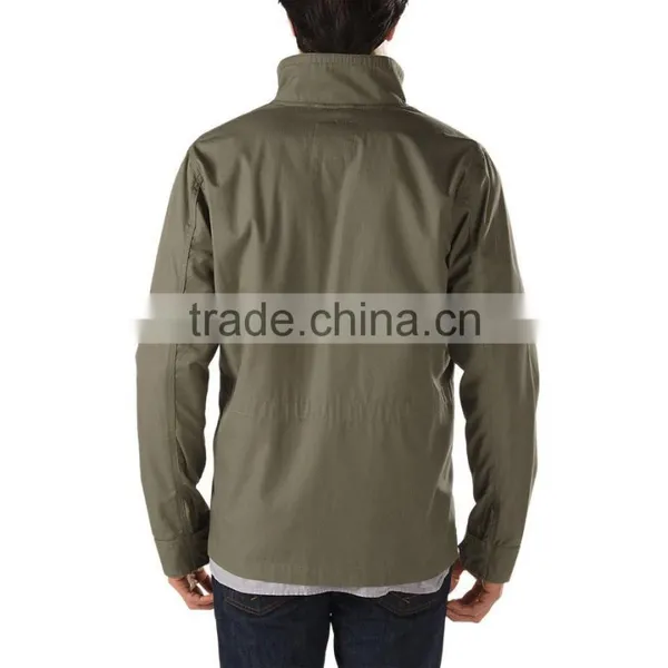 Mens Cotton Fabric Military Jacket photo-2