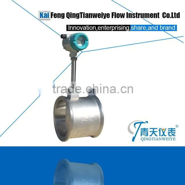 SS304 Body Intelligent Digital Display Vortex Flow Meter