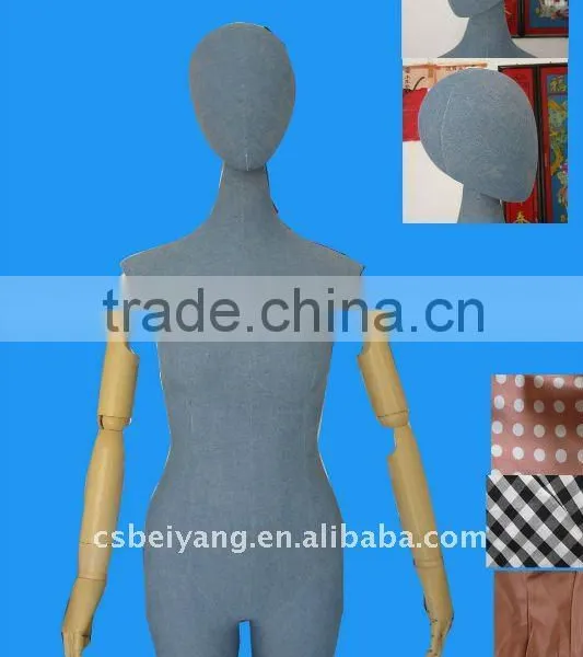 2016 Wooden Mannequin Upper Body Female Mankin BA-5