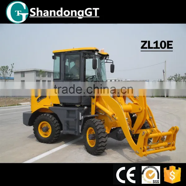 Mini Loader ZL10E 1T Backhoe Wheel Loader photo-6