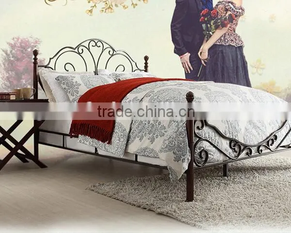 Iron Bed Parts Antique Iron Unfolding Bed Wrought Iron Bunk Bed photo-2