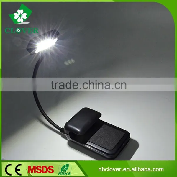Promotional ABS Rechargeable Clamp Led Bedside Reading Lamp photo-5