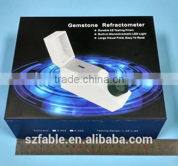 Fable Hand-Held Refractometer For Gem Tester(1.35-1.85) With Monochromatic LED Light photo-6