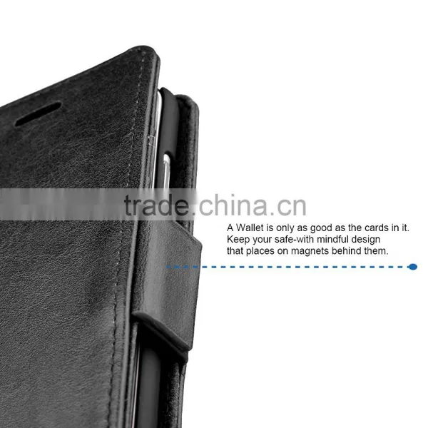 C&T Premium PU Leather Wallet Case Detachable Stand Flip Cover Case for Asus Zenfone Max photo-5
