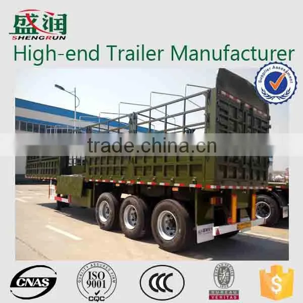 Warehouse Gate Transport Semi Trailer Shengshun Auto Side Wall Semi Trailer photo-2