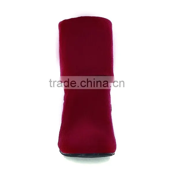 Spring ,Aututmn & Winter Women Suede Shoes Thick Singles Low-heeled Martin Women Boots photo-3