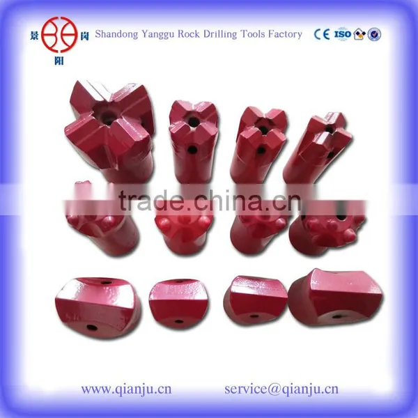 Taper 6,7,11,12 degree tungsten carbide Welding Chisel drill bit