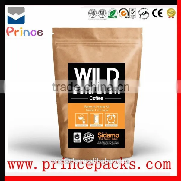 Aluminum Zipper PE Plastic Bag for Food Nut Snack Tea photo-4