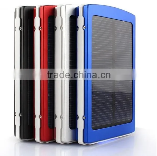 10000mah Solar Charger With Doubel Output Ports and LED Indicator photo-2