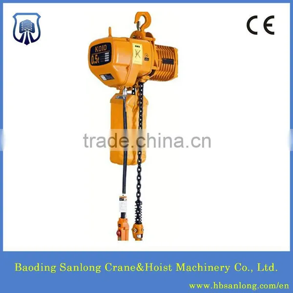 2000kg Stationary Electric Hoist Crane