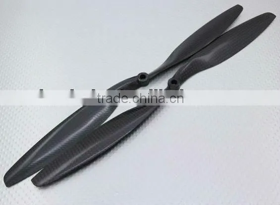 Efficient multi-axis aircraft specific positive and negative 12 inch propeller (one pair / 12 x 4.5)