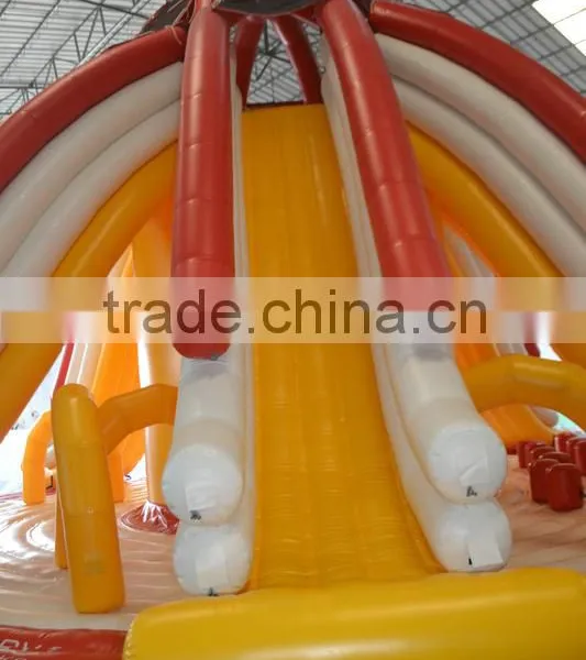China Factory Hot Sale Inflatable Small Pool Water Slide With CE UL photo-3
