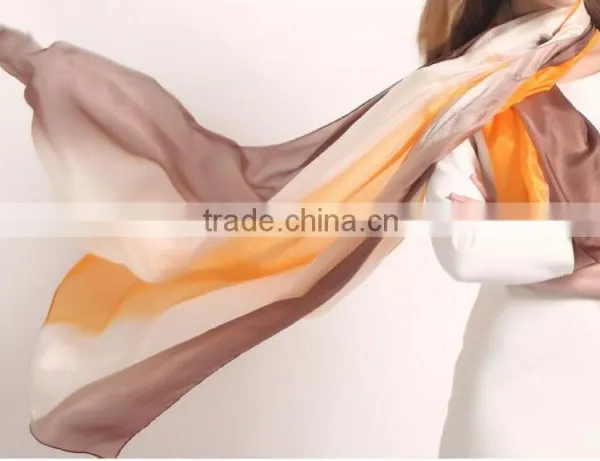 100% Silk Digital Print Silk Shawl