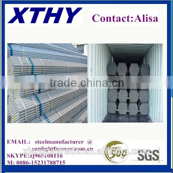 GALVNAIZED PIPE / GALVANIZED STEEL PIPE / GALVANIZED WELDED PIPE /GALVANIZED SEAMLESS PIPE MADE IN CHINA photo-2