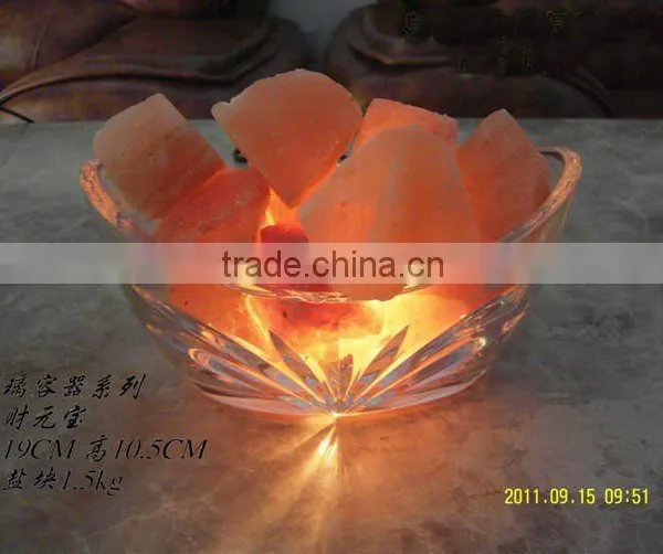 coloured salt lamps
