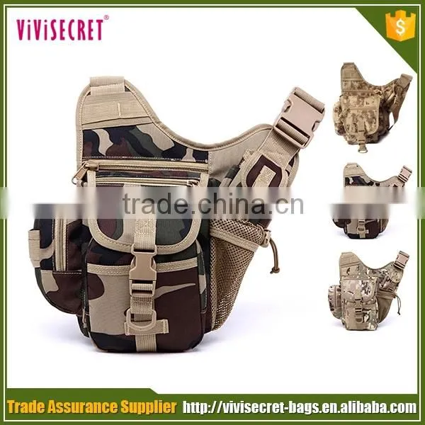 Outdoor Travelling Bag 800D Army Camouflage Camera Shoulder Bag photo-2