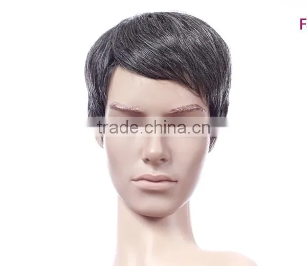 Free Wig Catalogs Topper Synthetic Hairstyle Cap Short Hair Full Silk Lace Wig Silk Top photo-3