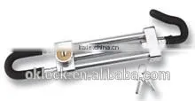 CHROMED COLOR STEERING WHEEL LOCK photo-2