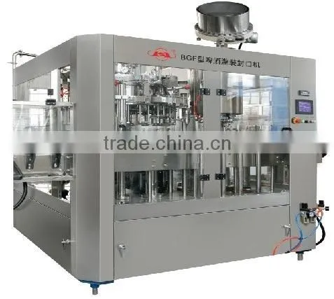 beer filling capping 2-in-1 unit machine