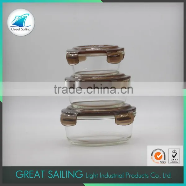 Home Decor Eco-friendly Heat Resistant Borosilicate Glass Container