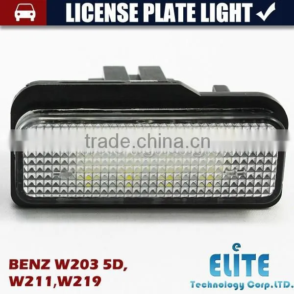 Energy-saving Led License Plate Lights for W203 5D photo-2