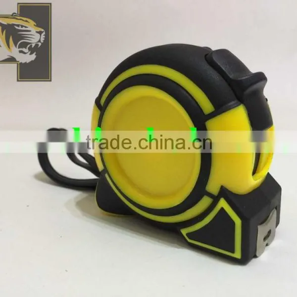 Accurate 0.01M Color ABS Crust Rubber Cover Steel Measuring Tape photo-5