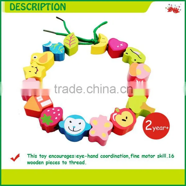 Lacing Animal Blocks Toy photo-2