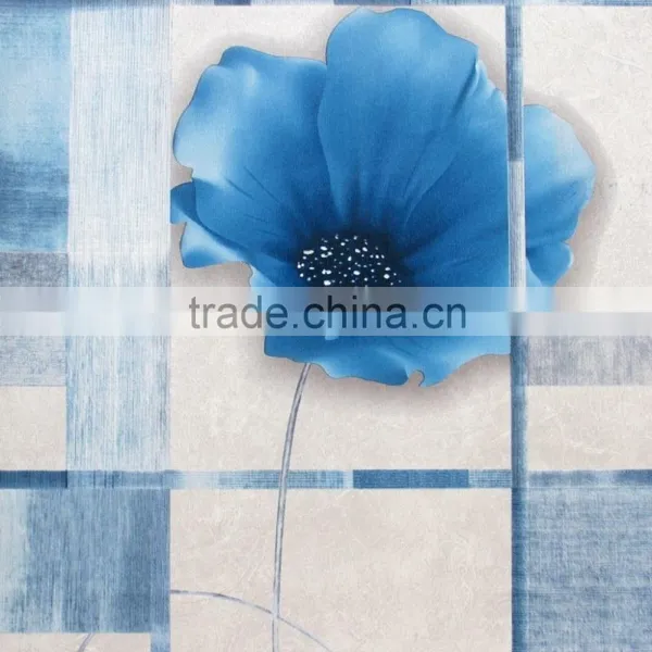 Cheapest Type Natural Flower Wallpaper/exterior Pvc Wallpaper photo-3