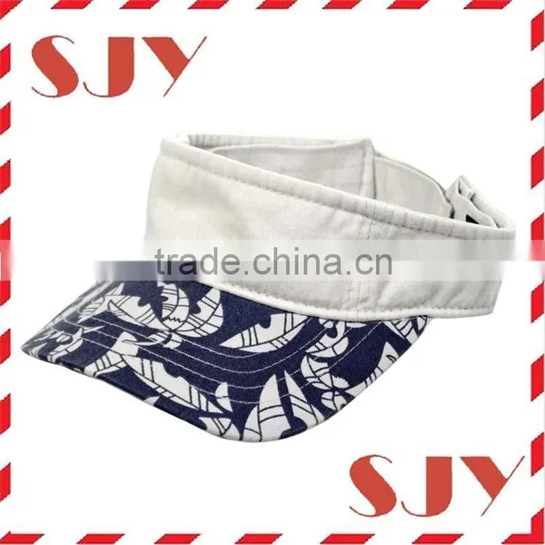 2015 New Arrival Custom Sport Wholesale High Crown Visor Cap photo-2