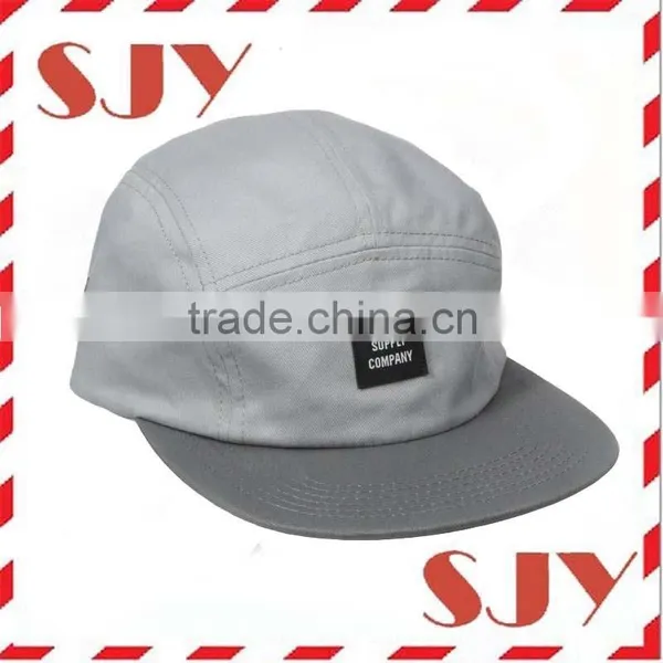 Low Profile Unconstructed Blank Wholesale 5 Panel Cap photo-4