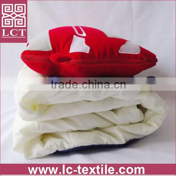 Supply 2015 Best Selling Customized Patchwork Polar Fleece Car Shaped Cushion Accessory Blanket Insert(LCTP0170) photo-2