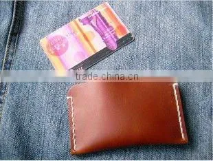 Handmade Leather Credit Card Holder