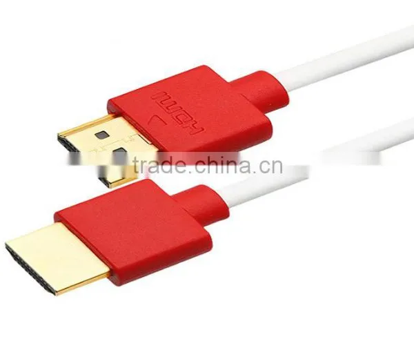 1M White Slim Hdmi Cable photo-2