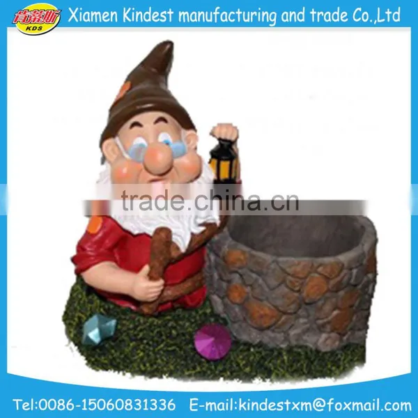 Handmade Sculpture Seven Dwarfs, Ceramic Figurine for Sale