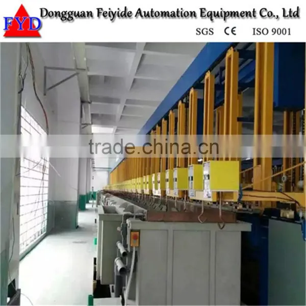 Feiyide Automatic Hardware ABS Chrome Plating Equipment / Electroplating Machine photo-3