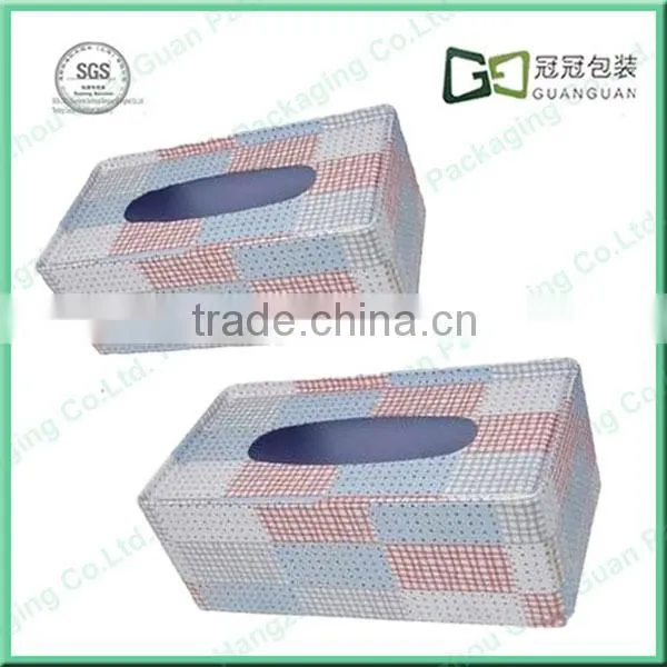 High Quality Tin Material Custom Printed Tissue Box Wholesale