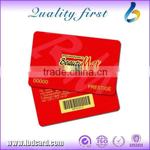 Fudan 4K Membership PVC Cards With Barcode photo-2