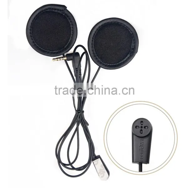 2016 Updated Soft Earphone! 2 Pcs V4 Motorcycle Helmet Bluetooth Intercom Headset With FM for 4 Riders 1200m Wireless Interphone photo-4